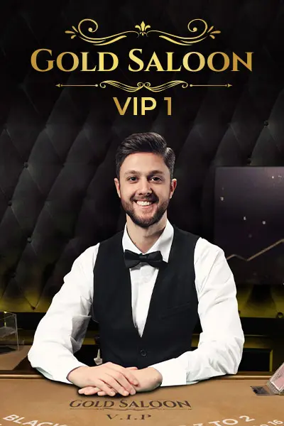 Gold Saloon VIP 1 juego en vivo Juego de blackjack en vivo de Posido: Gold Saloon VIP 1