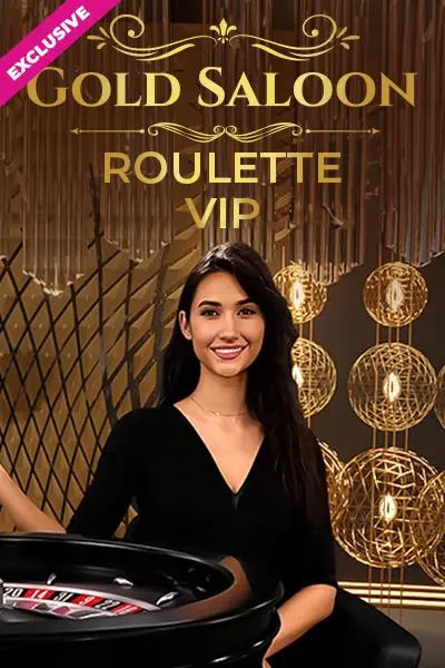 Gold Saloon Roulette VIP juego en vivo Juego de ruleta en vivo de Posido: Gold Saloon Roulette VIP